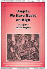 Angels We Have Heard on High SATB choral sheet music cover